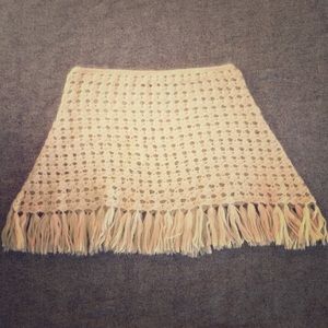 Burberry beaded mohair/silk shawl